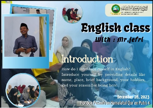 PEMBELAJARAN BAHASA INGGRIS
